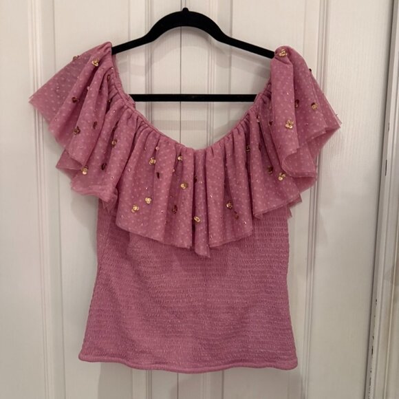 NEW Maeve Anthropologie smocked blouse - Picture 11 of 11